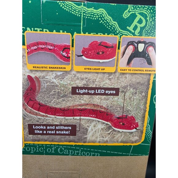 Terra by Battat RC Rainbow Boa Snake Infrared Remote Control Toy 6+ - Picture 6 of 6